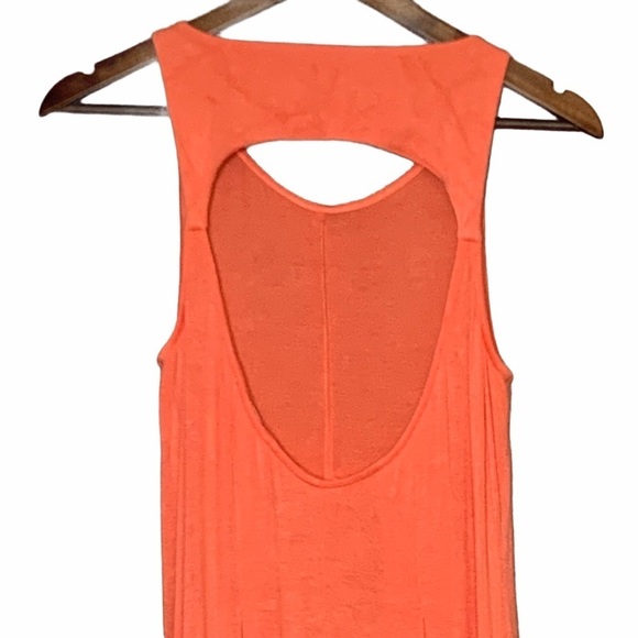 BCBGeneration Casual Maxi Dress Size M Open Back - Picture 7 of 8